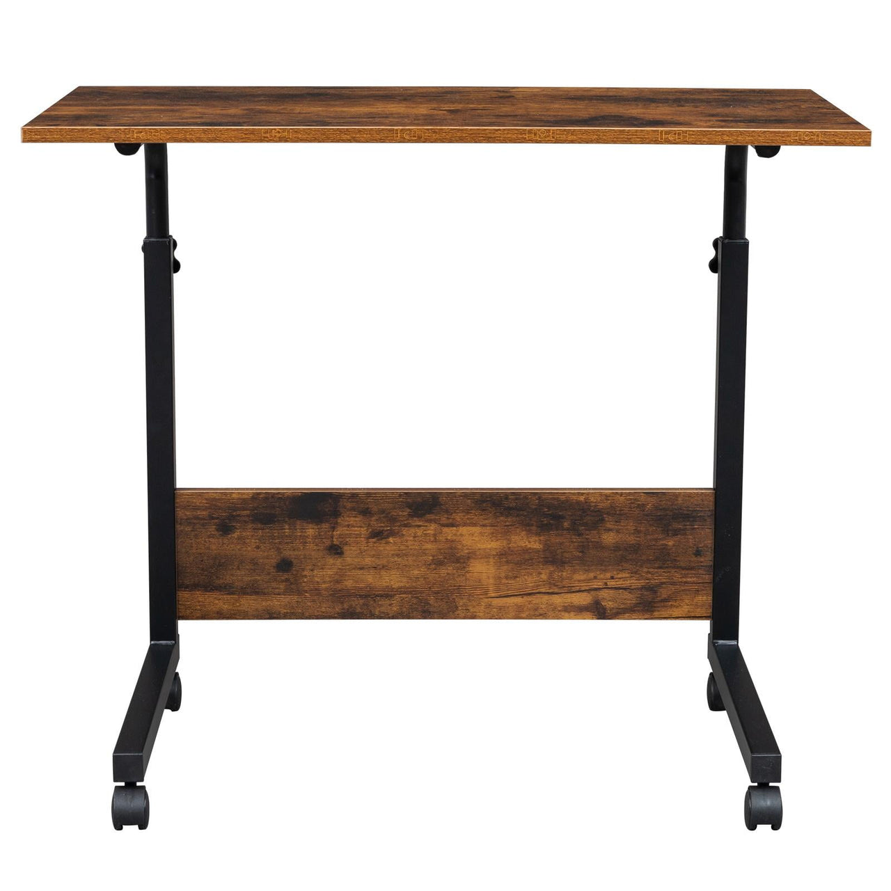 Zimtown Side Table Rolling Computer Desk Stand Coffee Sofa End Cart Laptop PC Tray Home