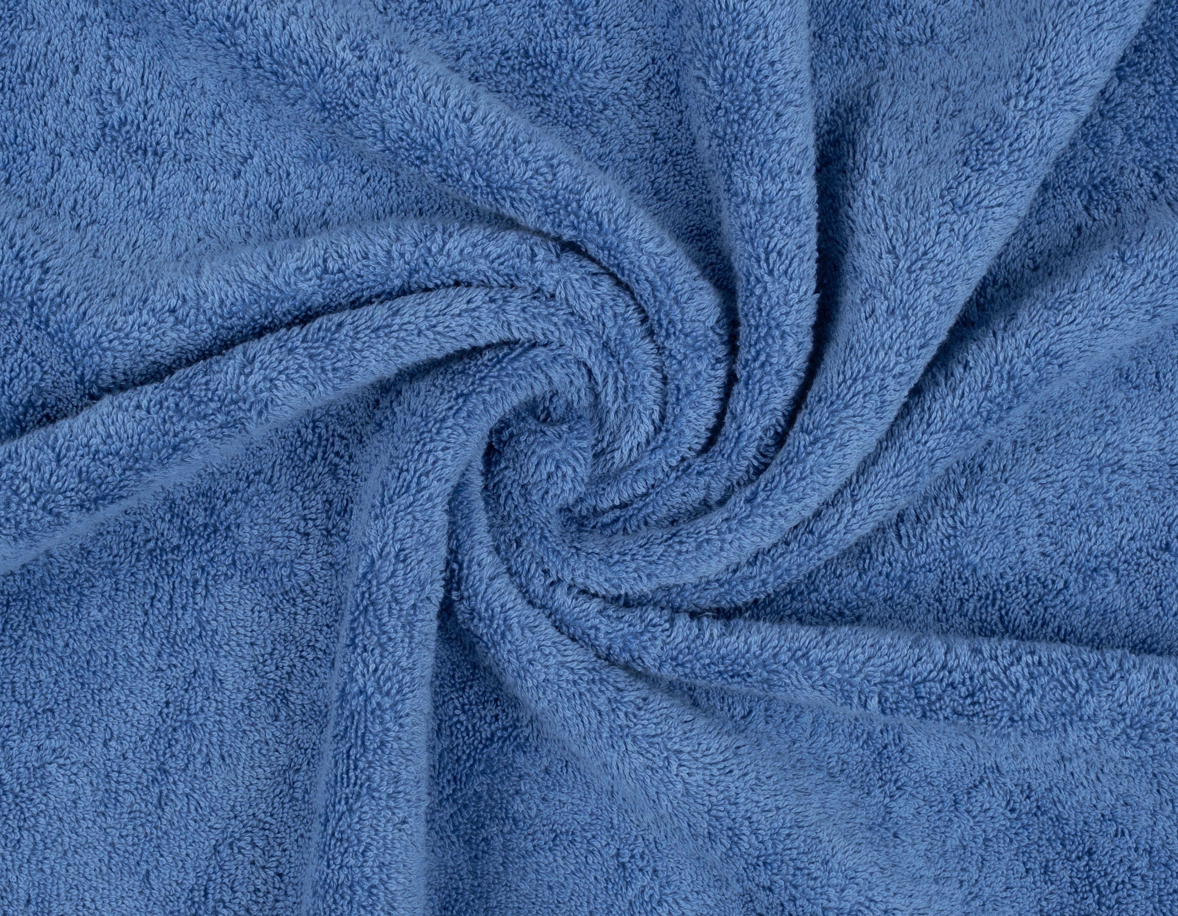 American Soft Linen Turkish 6 Piece Towel Set, 100% Cotton Premium Soft Bathroom Towels, Electric Blue