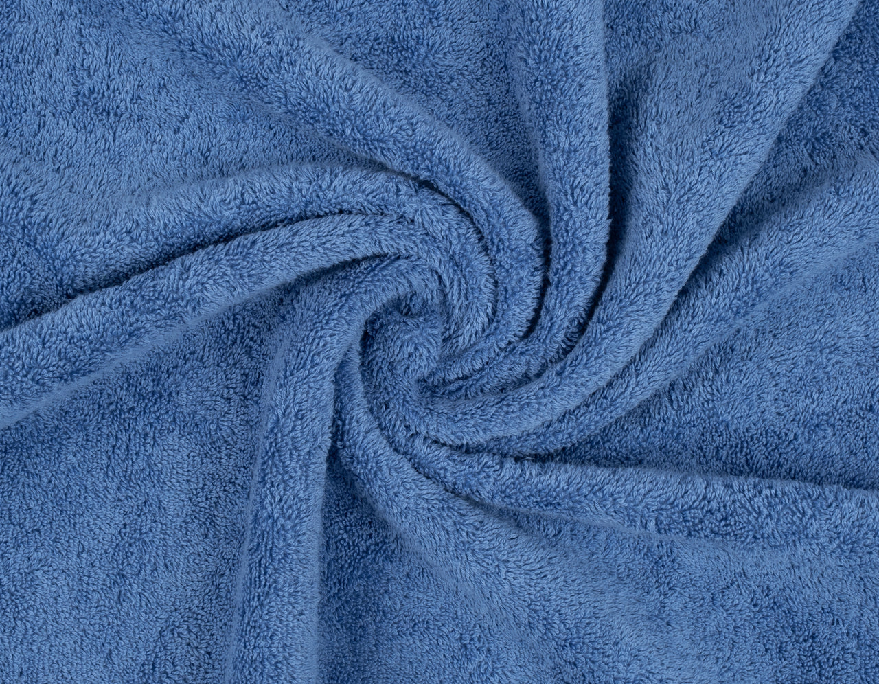 American Soft Linen Turkish 6 Piece Towel Set, 100% Cotton Premium Soft Bathroom Towels, Electric Blue