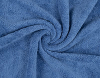 American Soft Linen Turkish 6 Piece Towel Set, 100% Cotton Premium Soft Bathroom Towels, Electric Blue