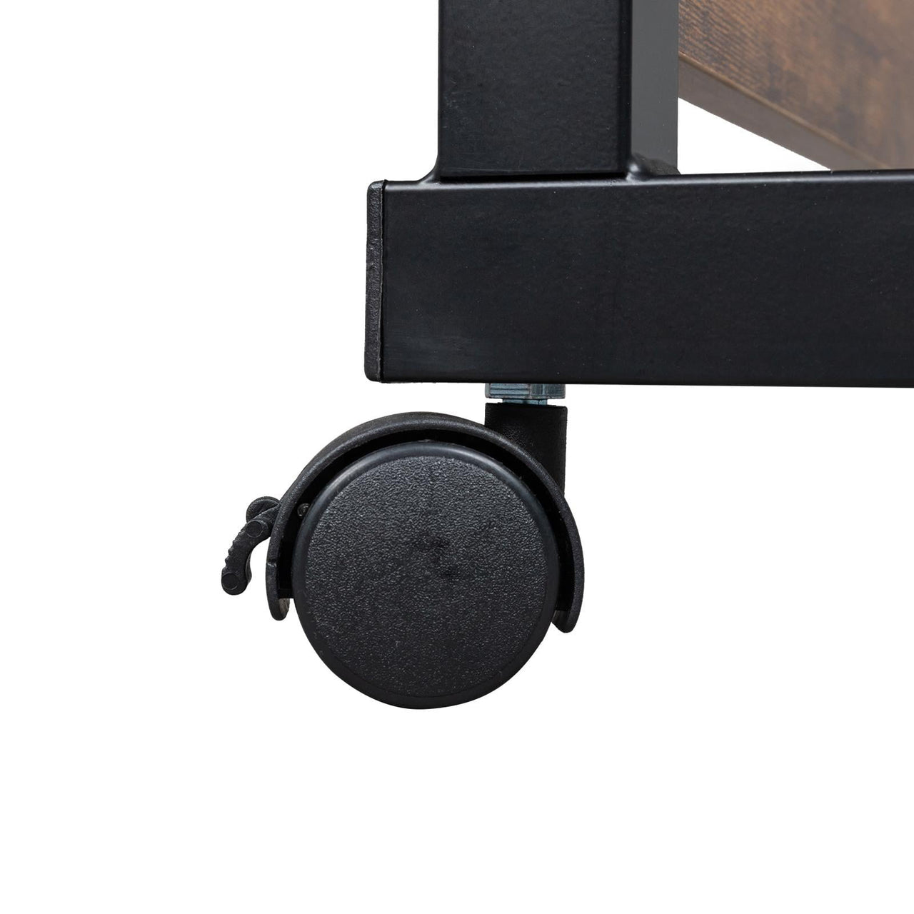 Zimtown Side Table Rolling Computer Desk Stand Coffee Sofa End Cart Laptop PC Tray Home