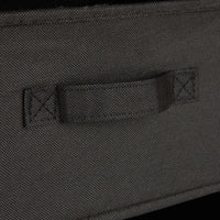 4-Tier Tall Closet Dresser with Drawers - Clothes Organizer and Small Fabric Storage for Bedroom (Black)