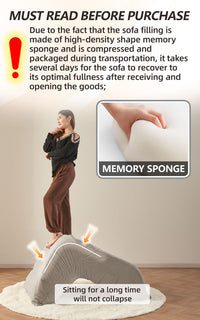 Adult Bean Bag Chair,Memory Foam Togo Sofa,Lazy Floor Sofa, Ergonomically Designed Fireplace Chair, Multi-functional Chair for Living Room and Bedroom