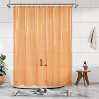 Barossa Design PEVA Clear Plastic Shower Curtain Liner Lightweight with 3 Magnets, Waterproof -72