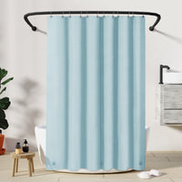 Barossa Design PEVA Clear Plastic Shower Curtain Liner Lightweight with 3 Magnets, Waterproof -72