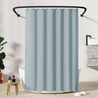 Barossa Design PEVA Clear Plastic Shower Curtain Liner Lightweight with 3 Magnets, Waterproof -72