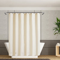 Barossa Design PEVA Clear Plastic Shower Curtain Liner Bathroom with 6 Magnets, Heavy Duty & Waterproof-72
