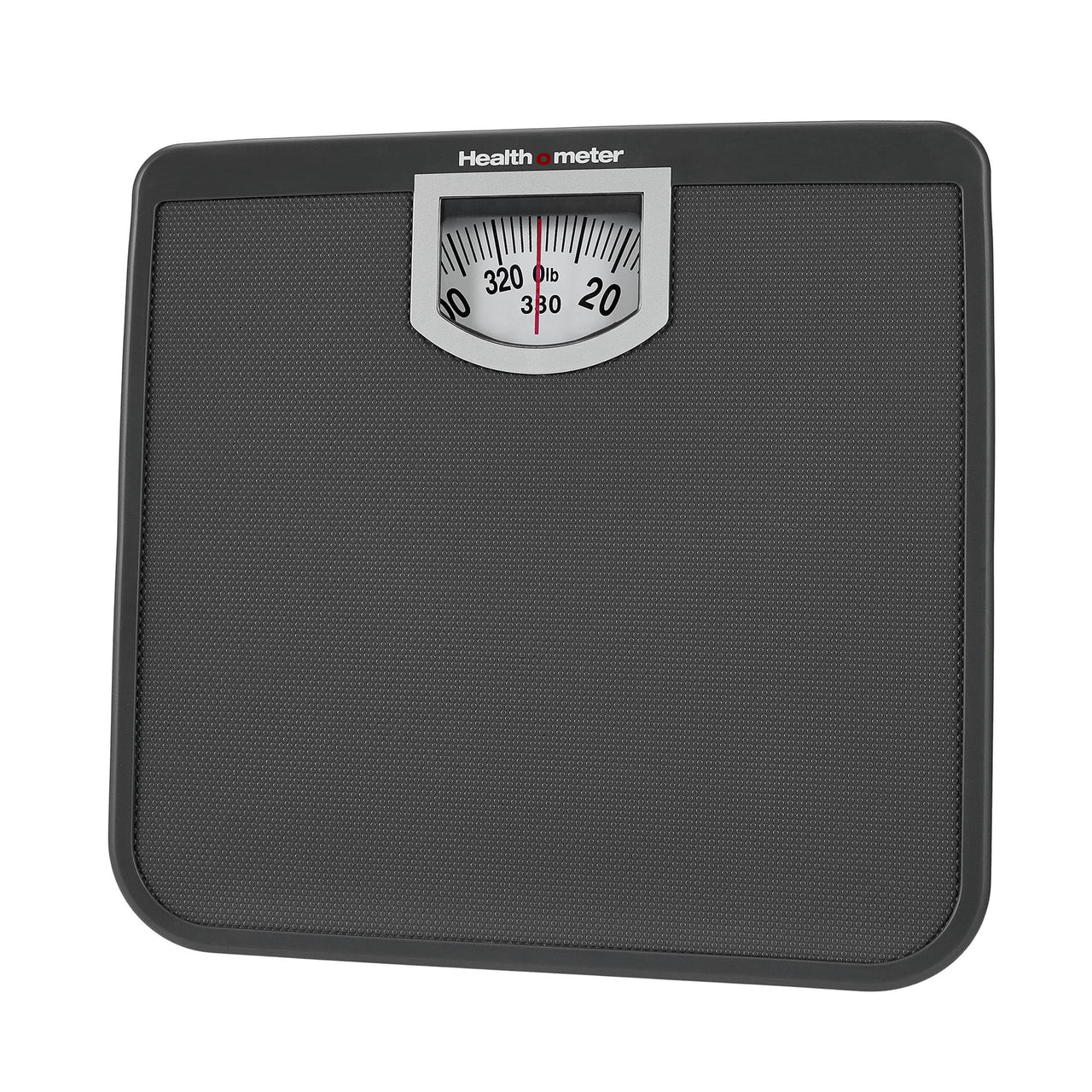 Health o meter Compact Dial Bathroom Scale, 330 lb. Capacity, Sturdy Metal Platform