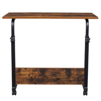 Zimtown Side Table Rolling Computer Desk Stand Coffee Sofa End Cart Laptop PC Tray Home